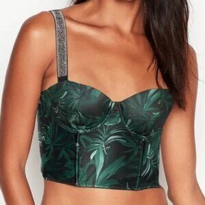 VICTORIA'S SECRET Very Sexy Tropical Balconette Bustier NWT, Size 38DD